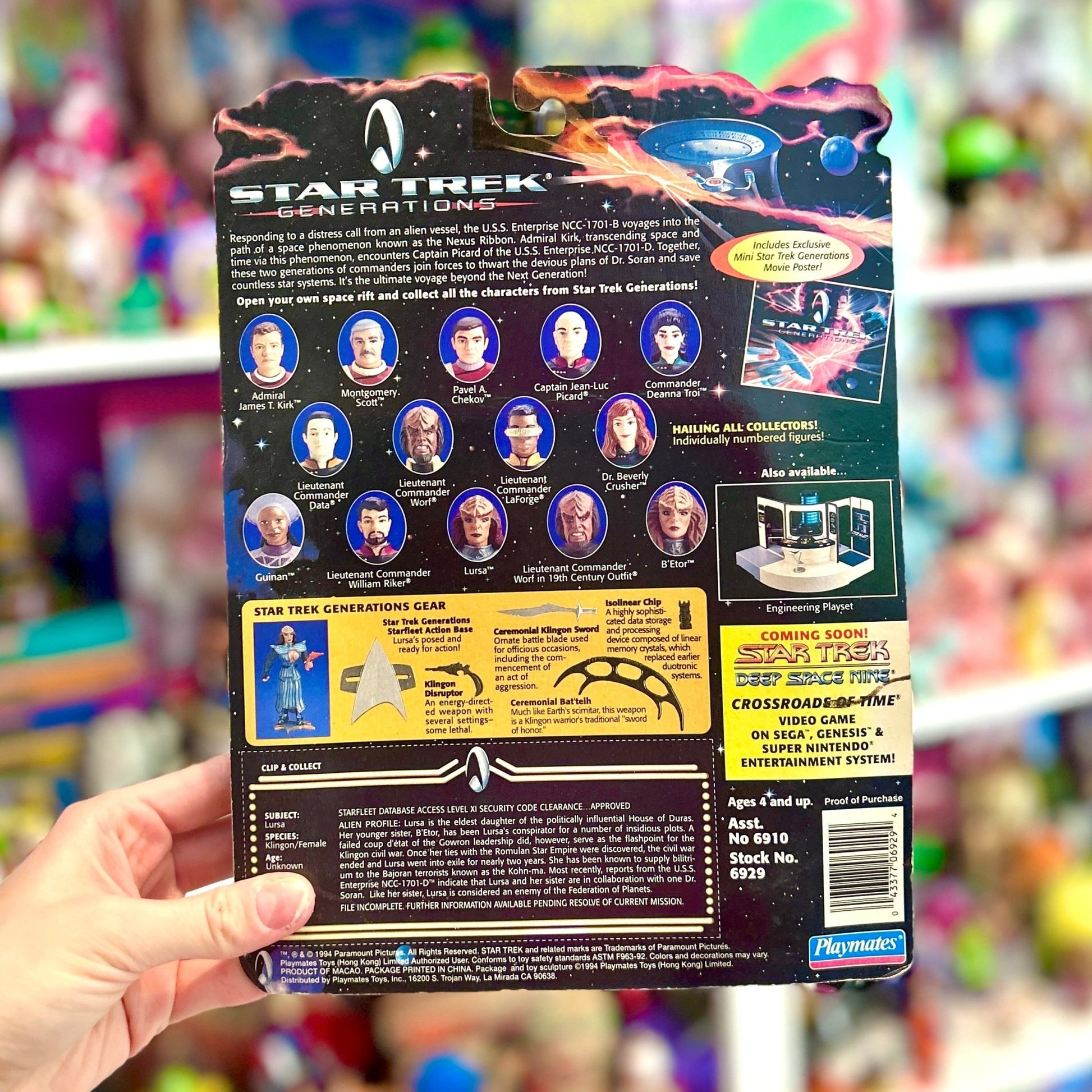 Star Trek: Generations - Lursa Figure (MOC, 1994) - PopCultGang