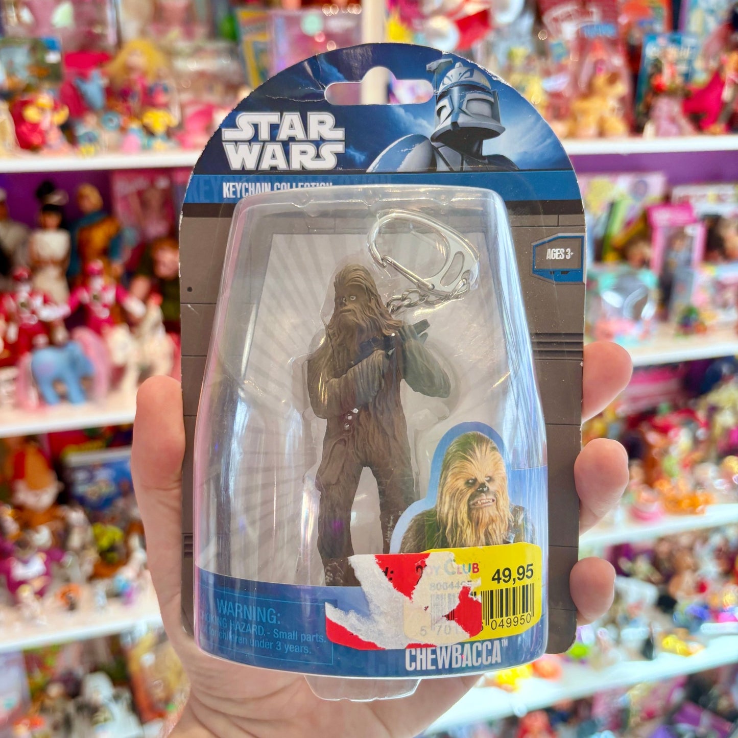 Star Wars: Chewbacca Keychain - PopCultGang
