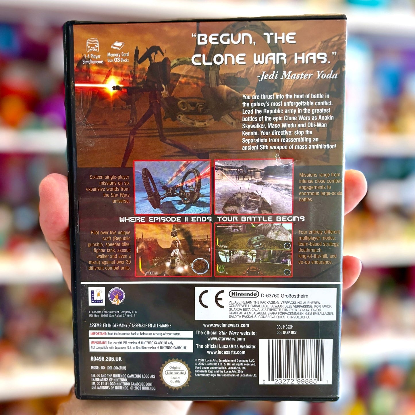 Star Wars: Clone Wars (Gamecube) - PopCultGang