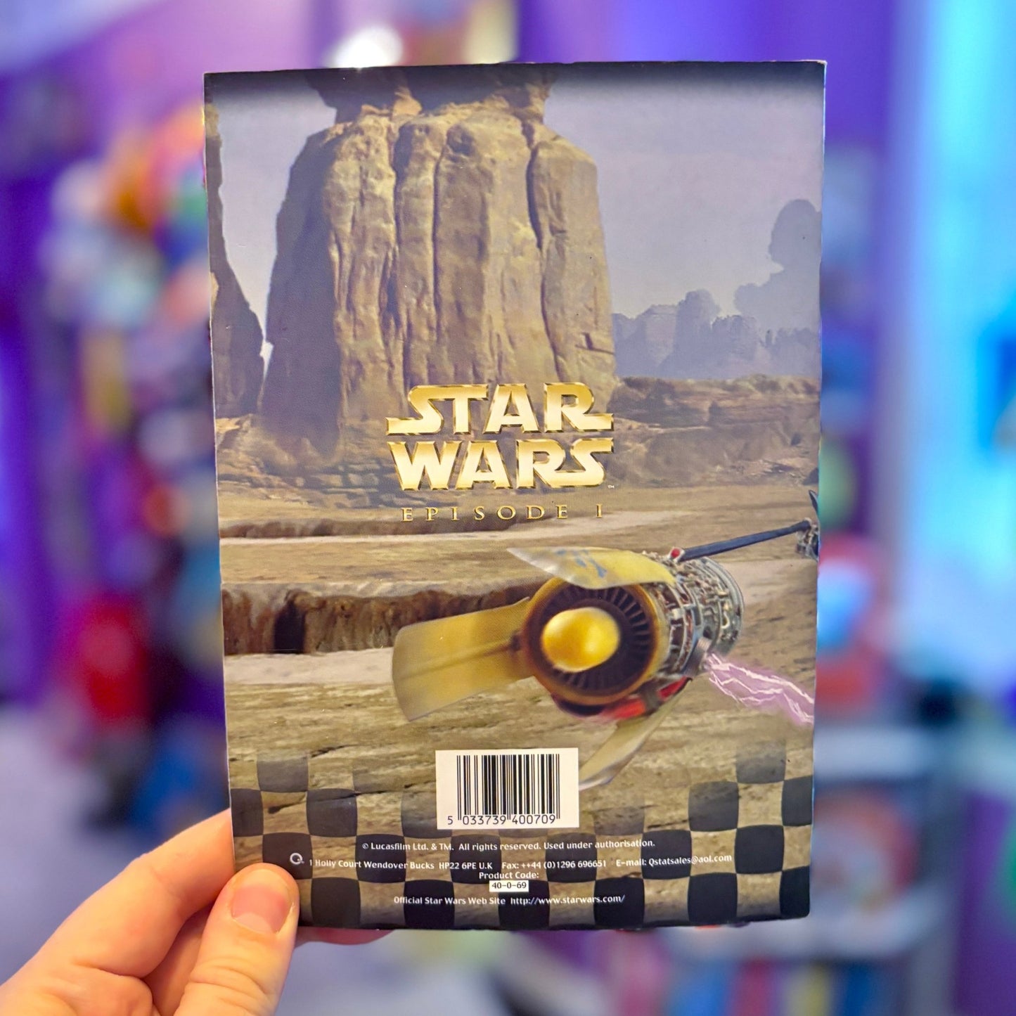 Star Wars Episode 1: Anakin Skywaker Notebook (2000s) - PopCultGang