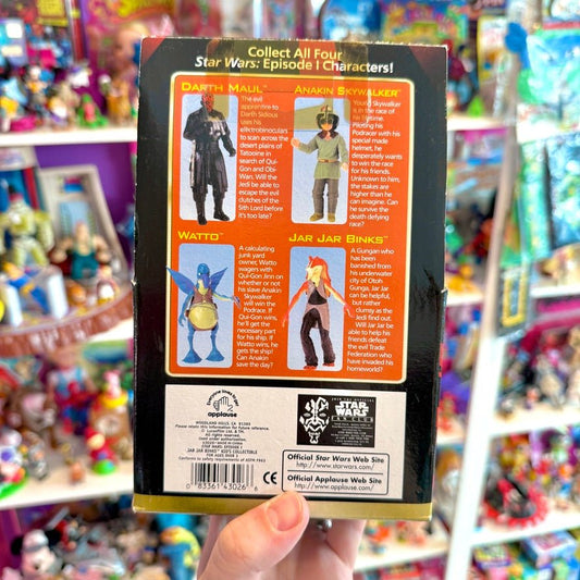 Star Wars: Episode 1 - Jar Jar Binks 15 Cm Collectible Figure (NIB, 1998) - PopCultGang