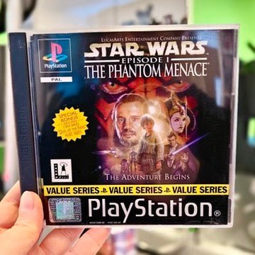 Star Wars Episode 1: The Phantom Manace (Value Series, PS1) - PopCultGang