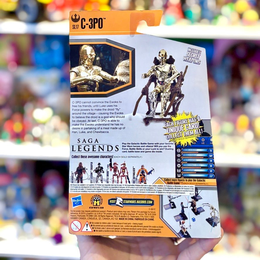 Star Wars: Saga Legends - C3PO Action Figure (2010) - PopCultGang