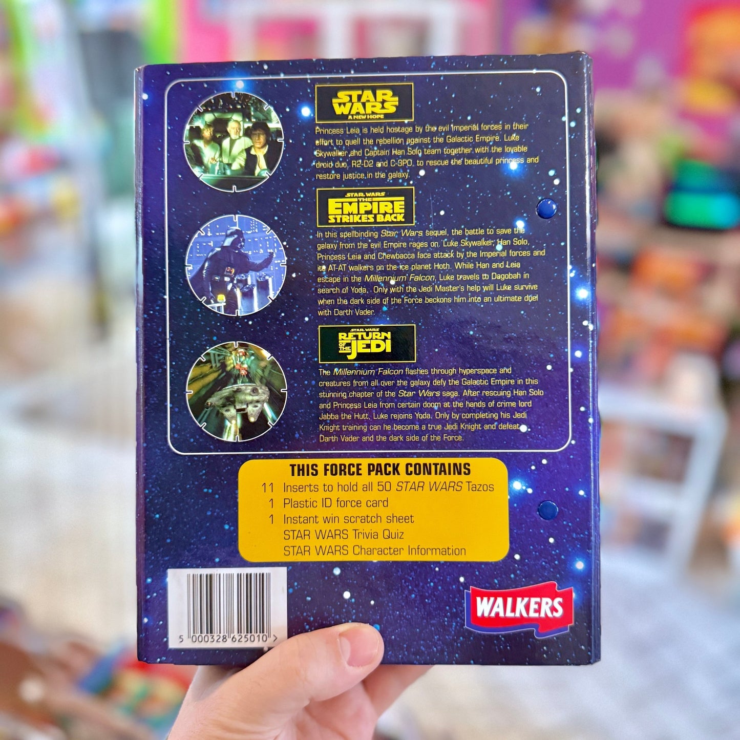 Star Wars Trilogy: Tazo's Collector's Album (UK exclusive, 1996) - PopCultGang