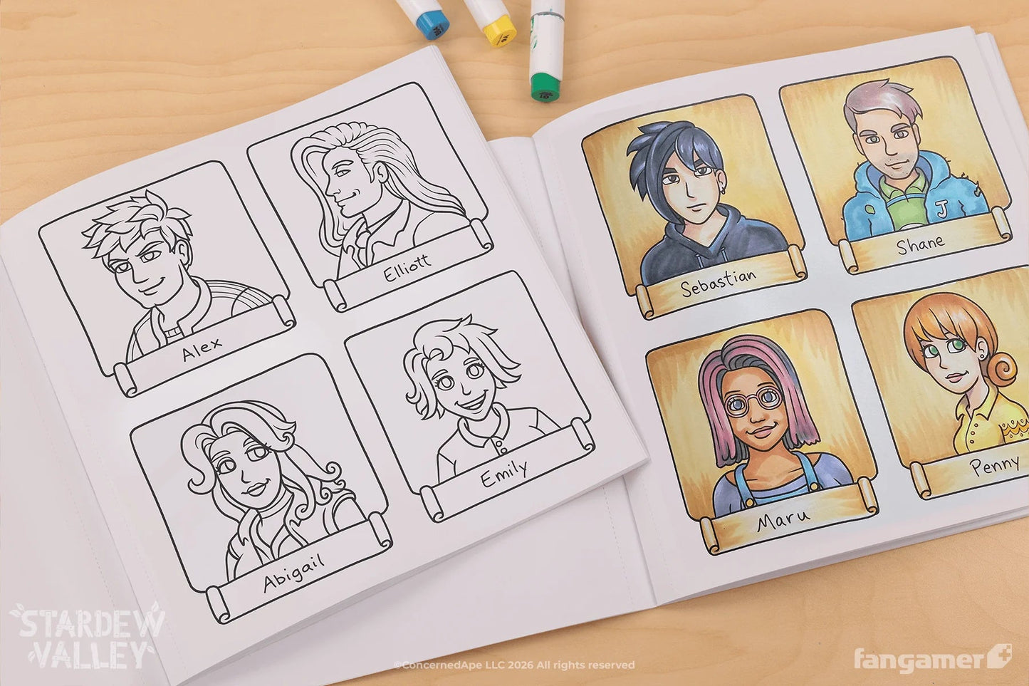 Stardew Valley Coloring Book (Fangamer) - PopCultGang