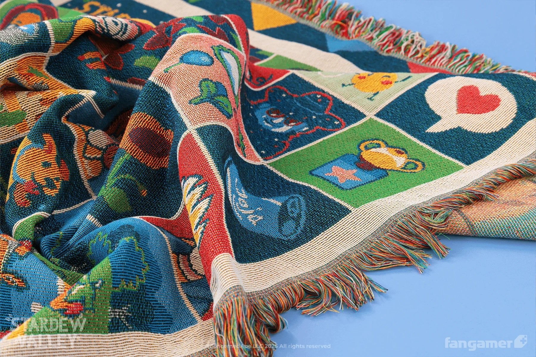 Stardew Valley: Farmhouse Patchwork Throw Blanket (Fangamer) - PopCultGang