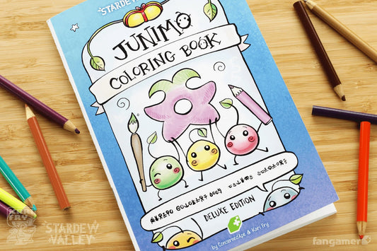 Stardew Valley - Junimo Coloring Book - PopCultGang