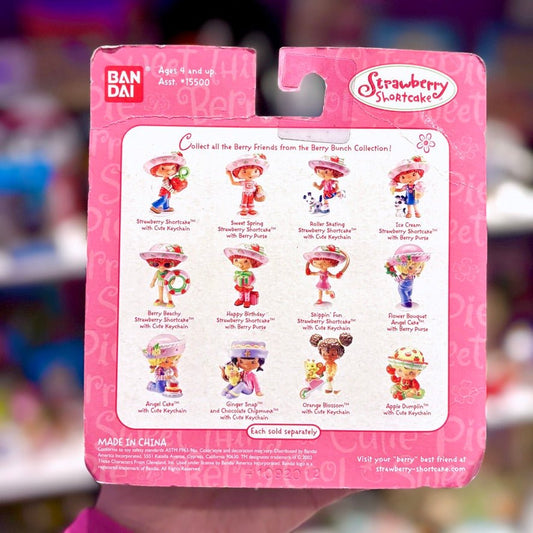 Strawberry Shortcake: Orange Blossom Figure With Cute Keychain (Bandai, 2003) - PopCultGang