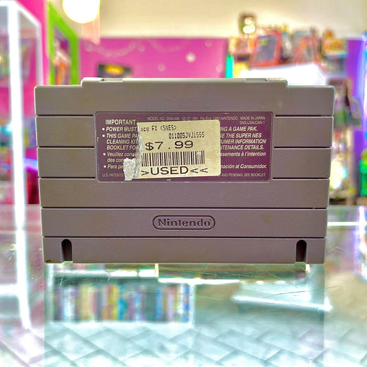 Stunt Race FX (SNES, NTSC) - PopCultGang