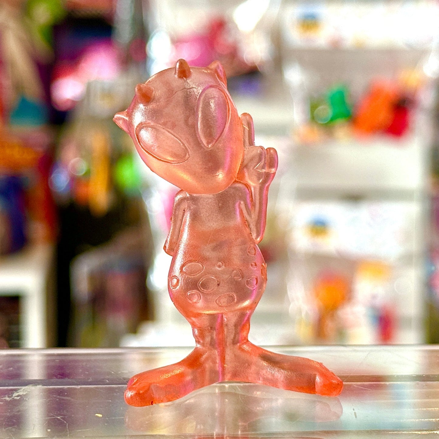 Sugar Puffs: Transparent Alien Figures (90s) - PopCultGang