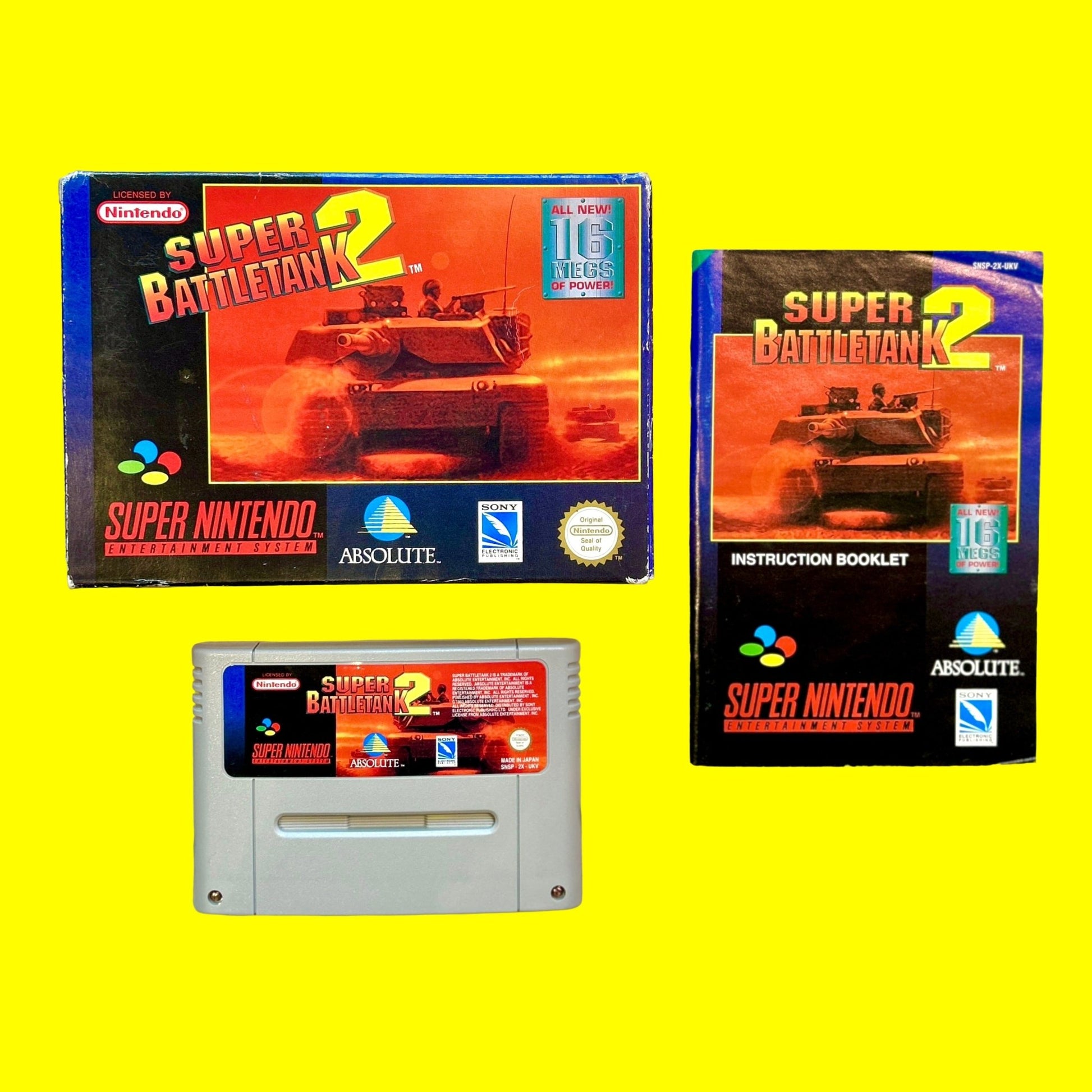 Super Battle Tank 2 (CIB, SNES) - PopCultGang