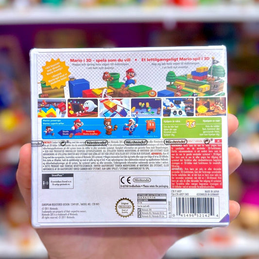 Super Mario 3D Land (Sealed, Nintendo 3DS) - PopCultGang