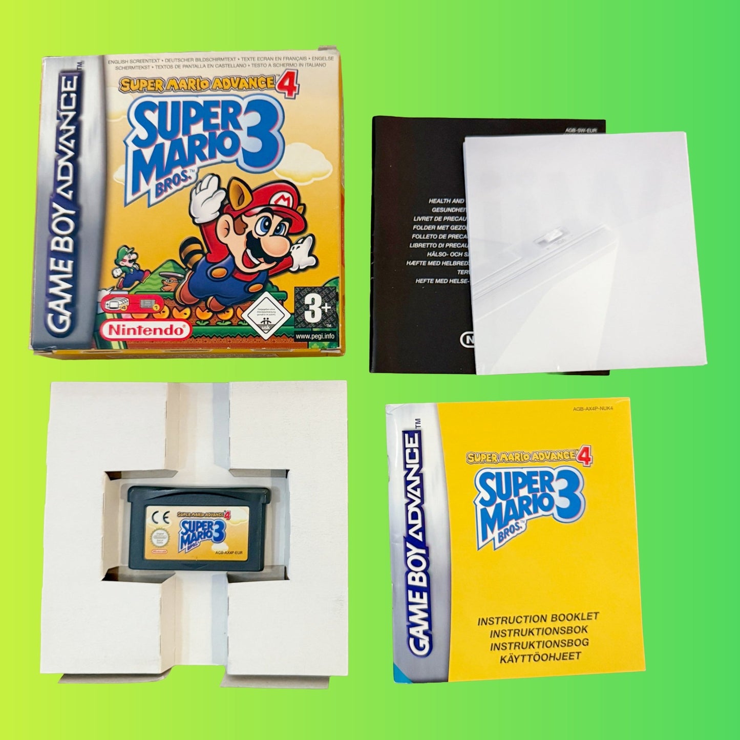 Super Mario Advance 4: Super Mario Bros. 3 (CIB, Gameboy Advance) - PopCultGang