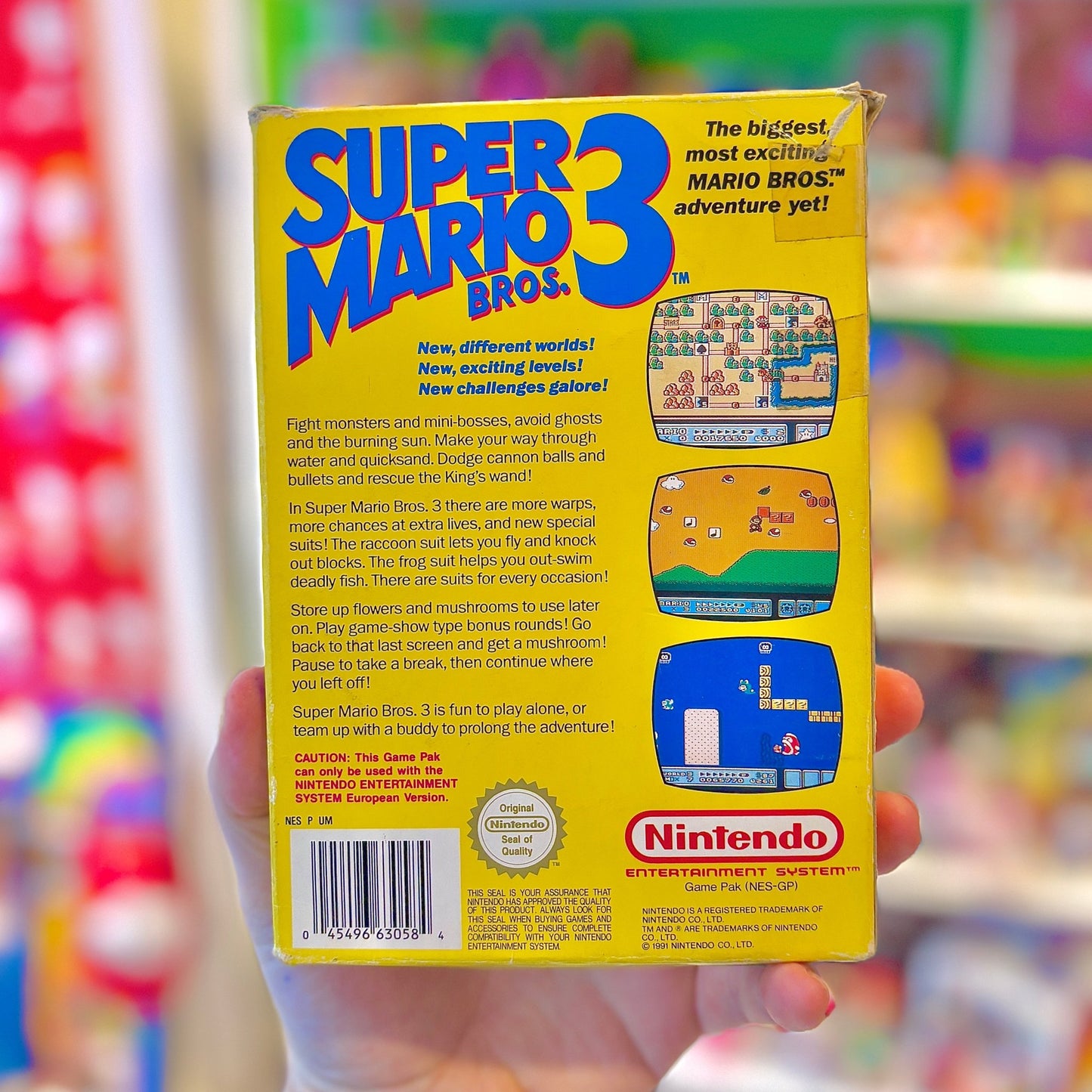 Super Mario Bros. 3 (boxed, NES) - PopCultGang