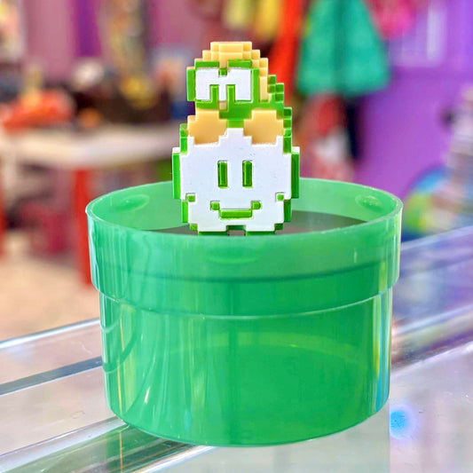 Super Mario Bros: Lakitu Collectible Coffee Figure (Dydo, Japan Exclusive, Nintendo, 2015) - PopCultGang