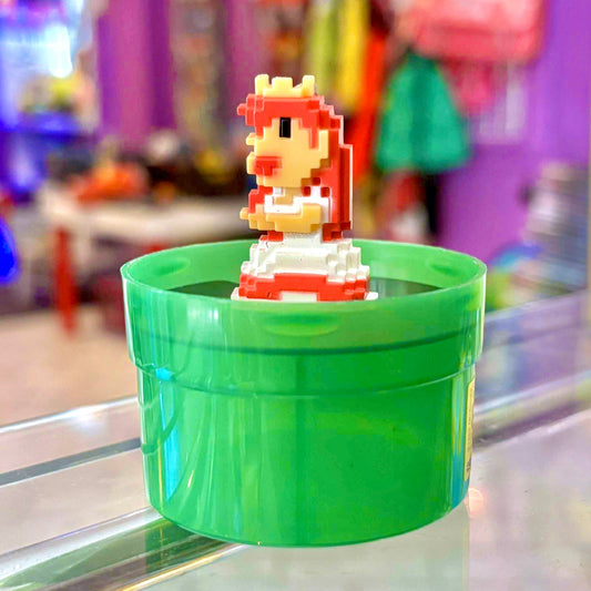Super Mario Bros: Princess Peach 8 - Bit Collectible Coffee Figure (Dydo, Japan Exclusive, Nintendo, 2015) - PopCultGang