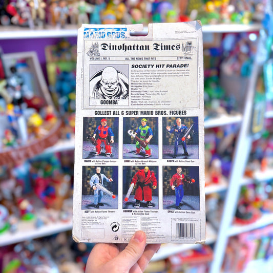 Super Mario Bros.: The Movie - The Lethal Goomba Action Figure (MOC, Nintendo, 1993) - PopCultGang
