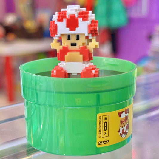 Super Mario Bros: Toad Collectible Coffee Figure (Dydo, Japan Exclusive, Nintendo, 2015) - PopCultGang