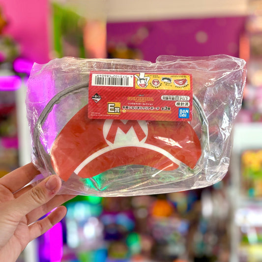 Super Mario: Mario & Luigi Cap Clear Transparent Pouch (Nintendo, Ichiban Kuji, Import, 2020) - PopCultGang