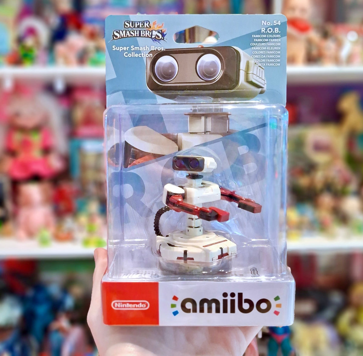 Super Smash Bros. Collection: R.O.B. Famicom Colors Amiibo (Nintendo) - PopCultGang