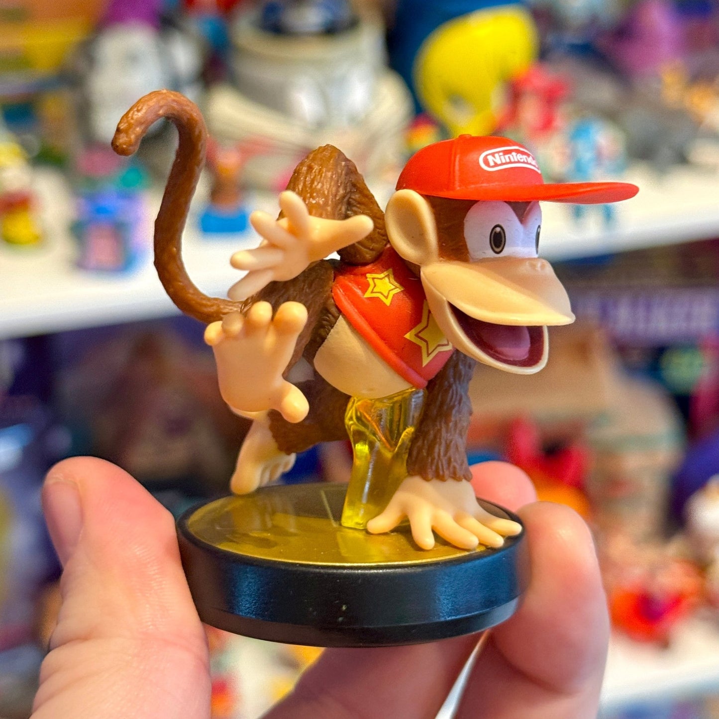 Super Smash Bros. - Diddy Kong Amiibo Figure (Nintendo) - PopCultGang