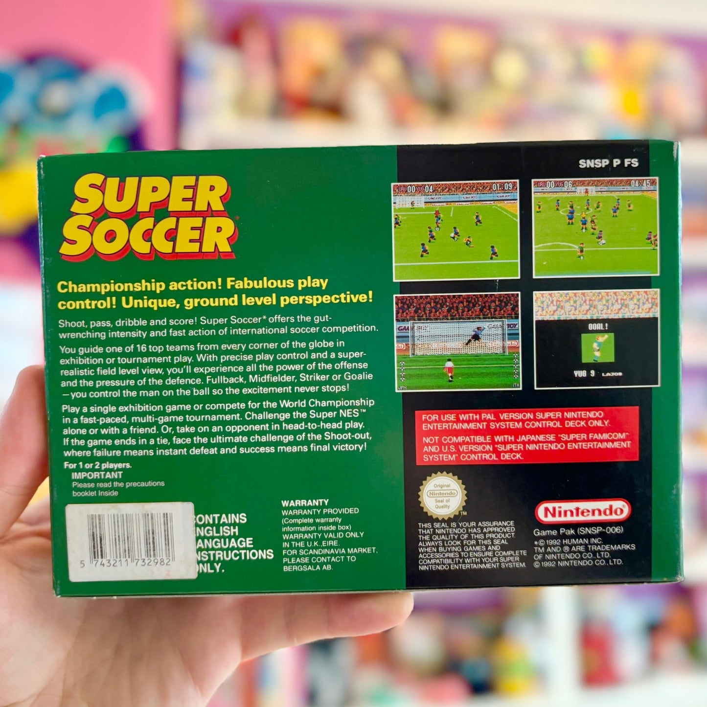Super Soccer (SNES) - PopCultGang