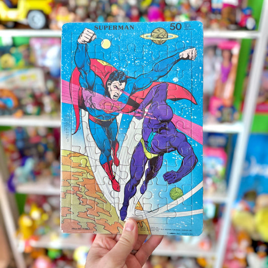 Superman Puzzle (50 pieces, Malipiero, 1979) - PopCultGang