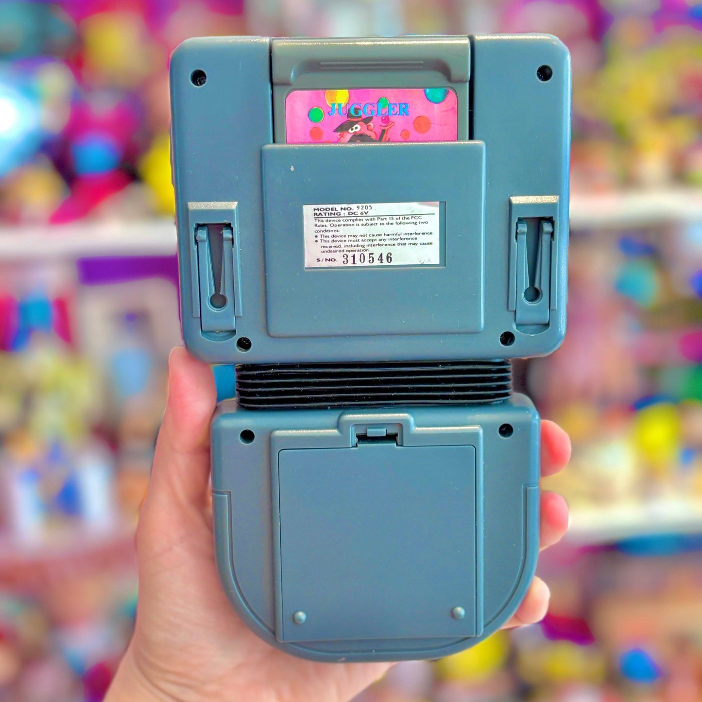 Supervision LCD Console + Juggler Game (Watara/Vini Spil, 90s) - PopCultGang
