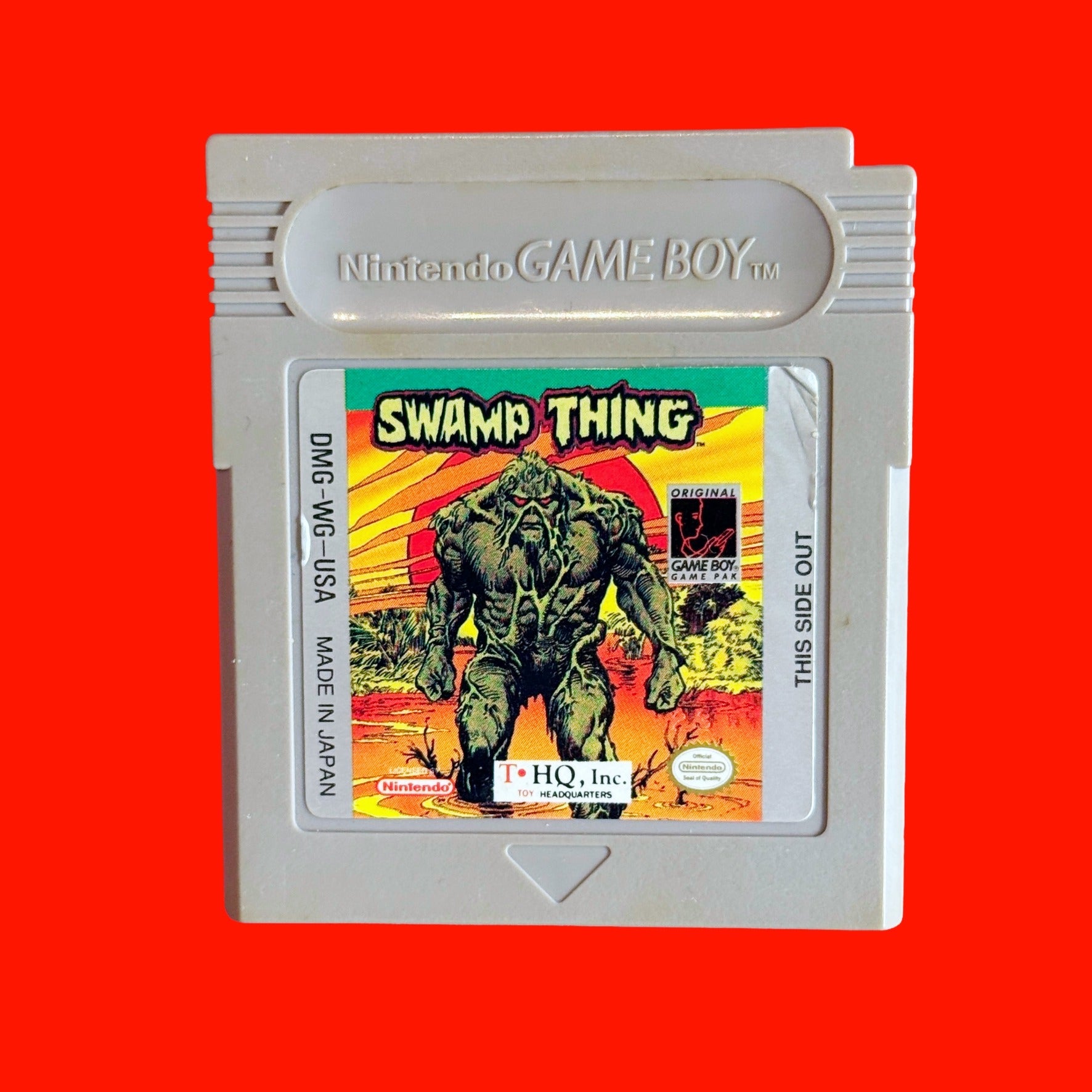 Jeu Swamp Thing Game Boy - Version Cartouche, Bon état