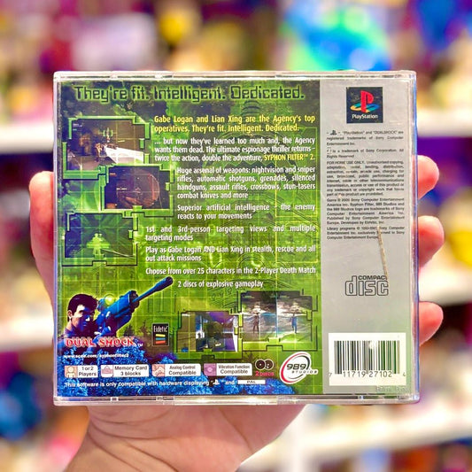 Syphon Filter 2 (Platinum, PS1) - PopCultGang