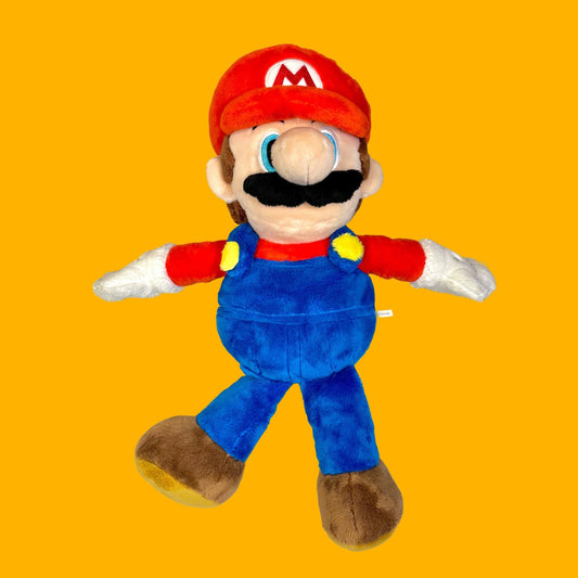 Talking Super Mario Plush 45cm (Nintendo, import) - PopCultGang