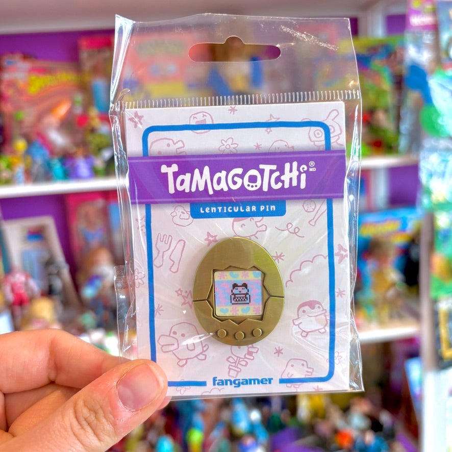 Tamagotchi Lenticular Pin (Fangamer) - PopCultGang