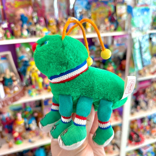 Tausendfüßler Caterpillar Green Plush (Lots - a - Lots - a - Leggggggs Bootleg, Herzl, 80s) - PopCultGang