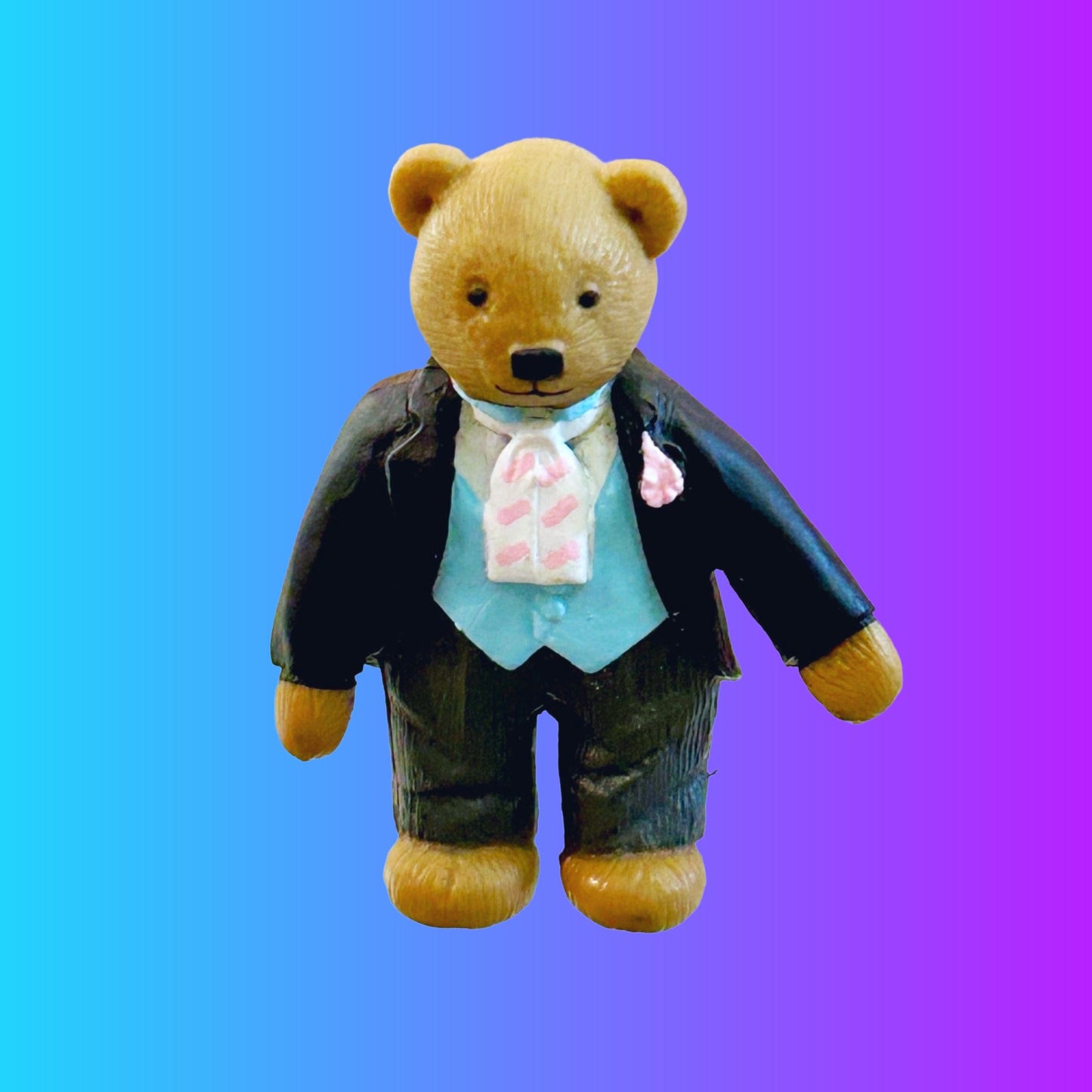 Teddy In My Pocket: Wedding Set - Simon Figure (1995) - PopCultGang