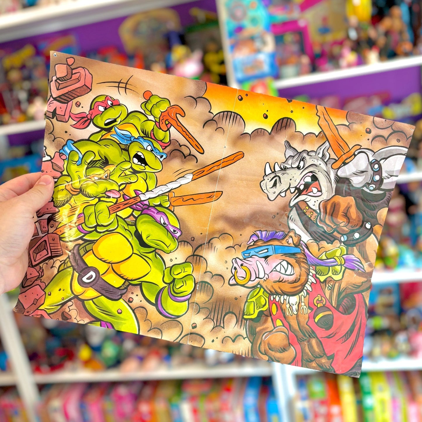 Teenage Mutant Ninja Turtles: 150 Puzzle + Poster (80s) - PopCultGang