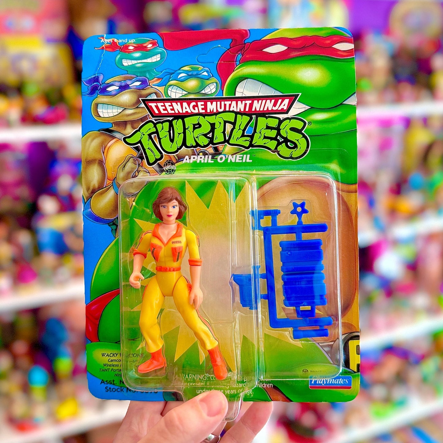 Teenage Mutant Ninja Turtles: April O’Neal (MOC, 1993) - PopCultGang