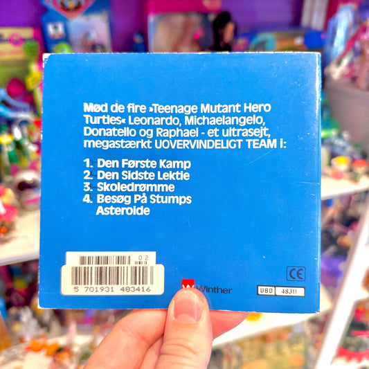 Teenage Mutant Ninja Turtles: Besøg På Stumps Asteroide (danish book, 80s) - PopCultGang