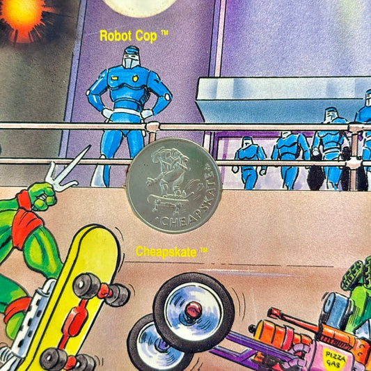 Teenage Mutant Ninja Turtles: Coin Collection Holder (1990) - PopCultGang