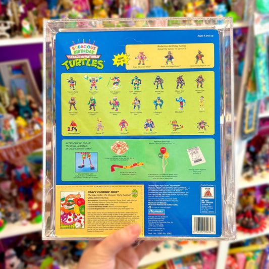 Teenage Mutant Ninja Turtles: Crazy Clownin’ Mike Proof Card (w. COA, 90s) - PopCultGang