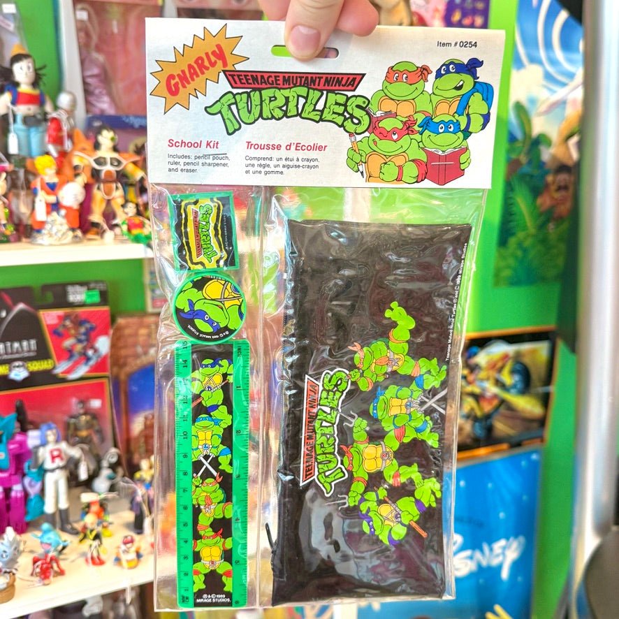 Teenage Mutant Ninja Turtles: Gnarly School Kit (NIB, 80s) - PopCultGang