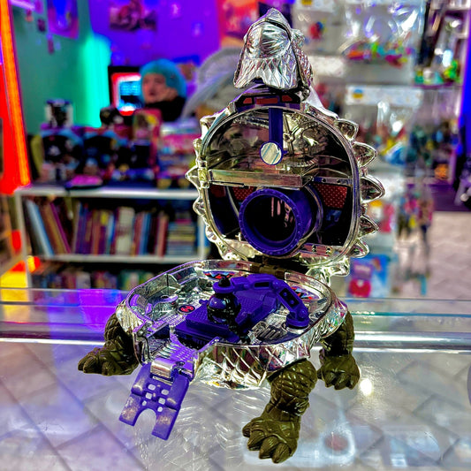 Teenage Mutant Ninja Turtles: Metalized Mini Mutant Tokka Playset (Playmates, 1994) - PopCultGang