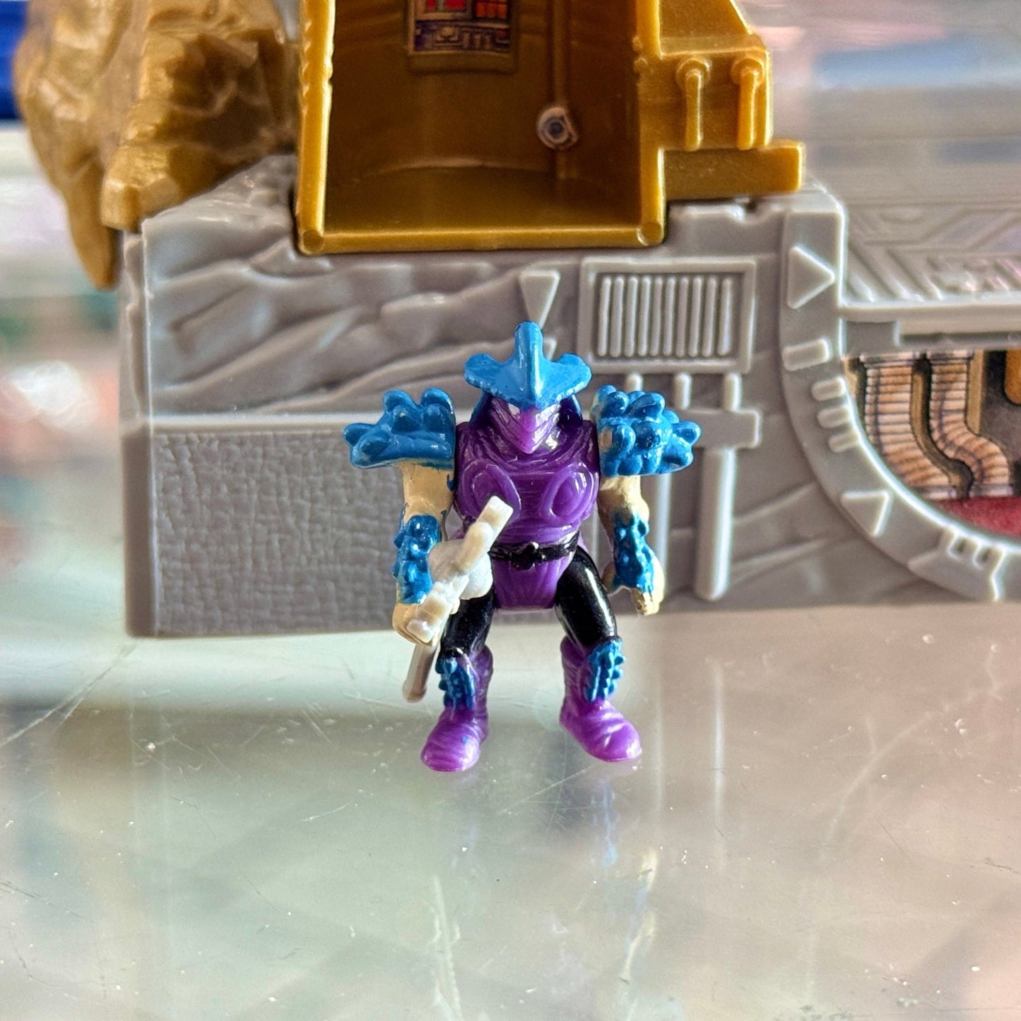 Teenage Mutant Ninja Turtles: Mini Mutants Bodacious Battlesets - Dimension X Wars Playset (Playmates, 1994) - PopCultGang
