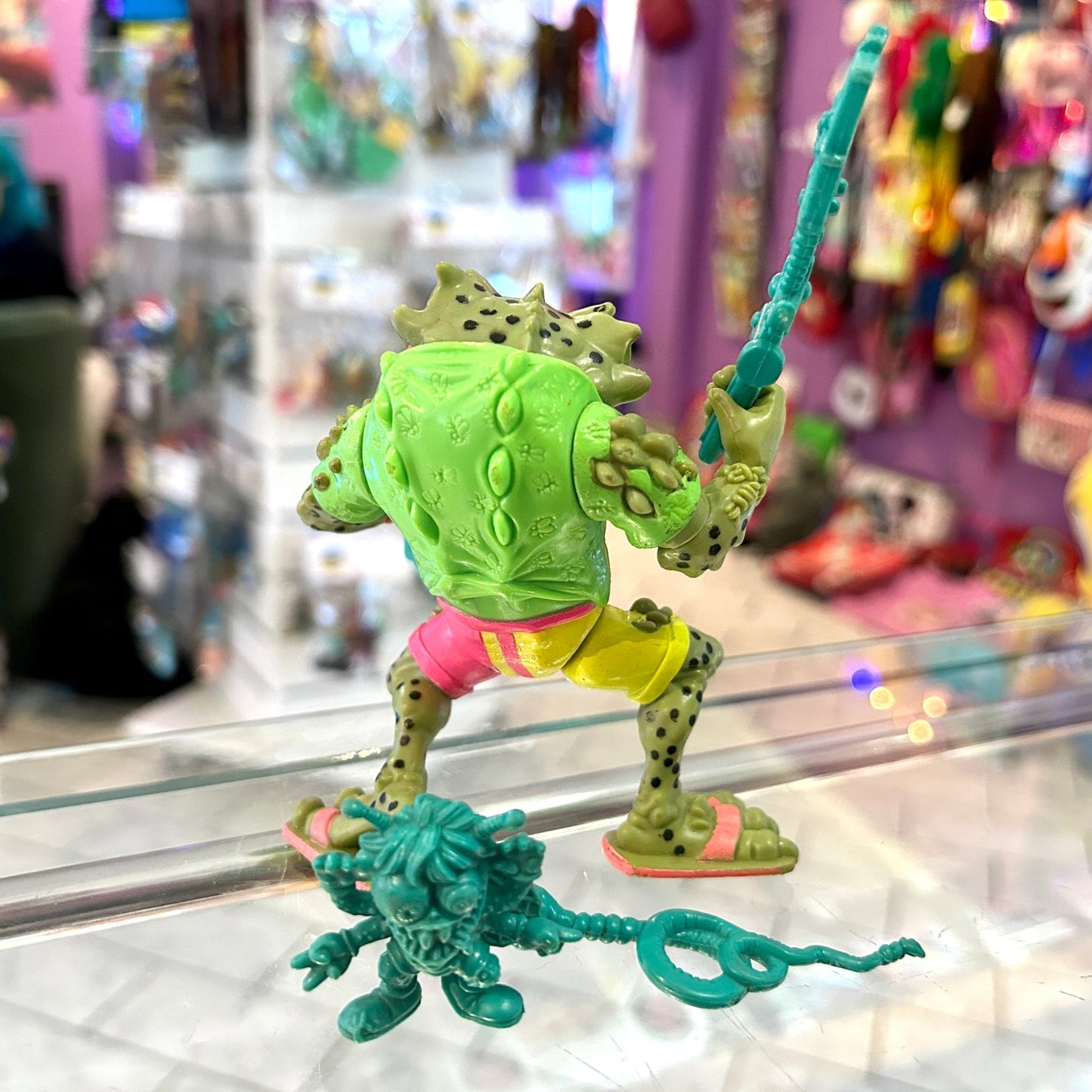 Teenage Mutant Ninja Turtles: Napoleon Bonafrog (Dark Spots Variant) (complete, 1990) - PopCultGang