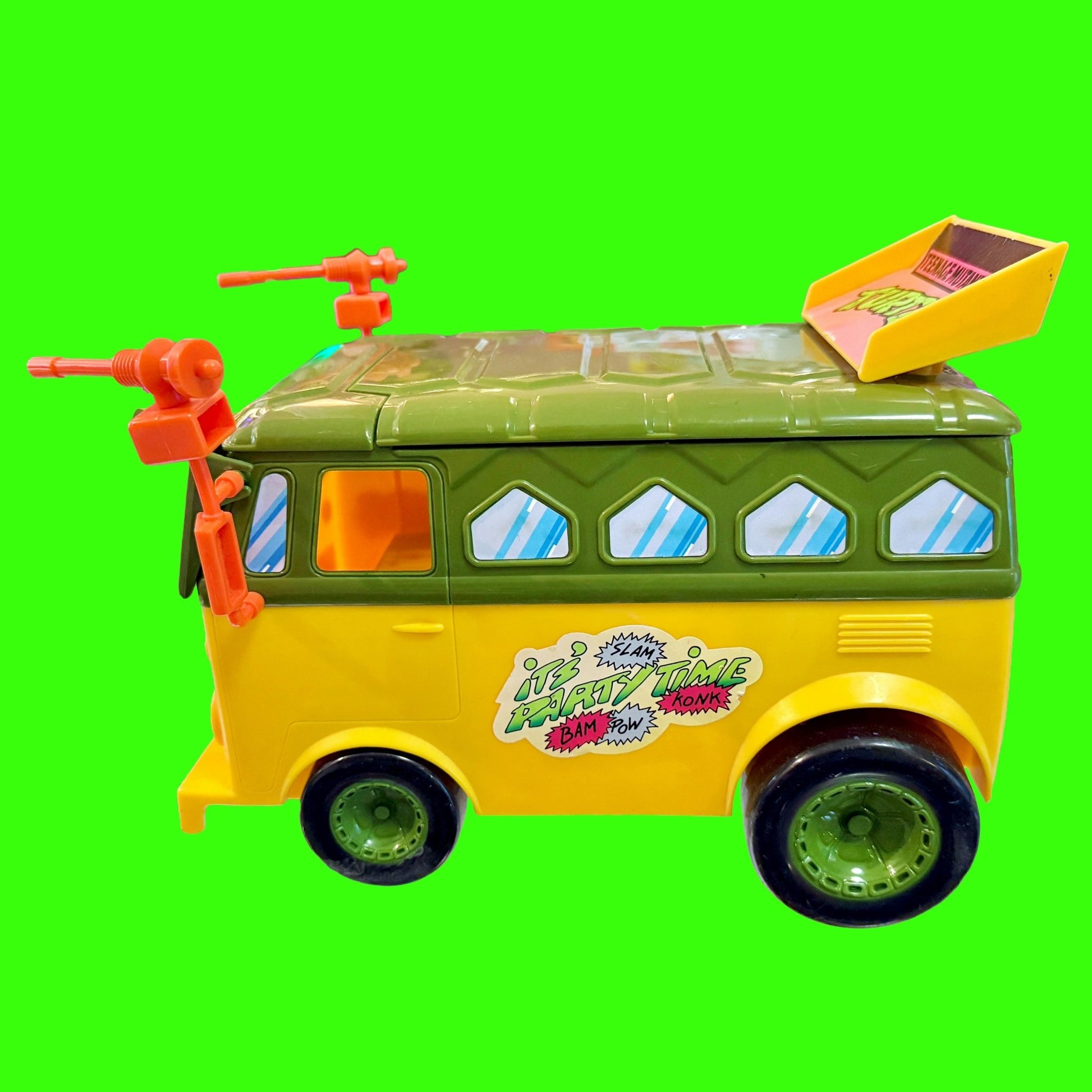 Teenage Mutant Ninja Turtles: Party Wagon Vehicle (Playmates, 1989) - PopCultGang