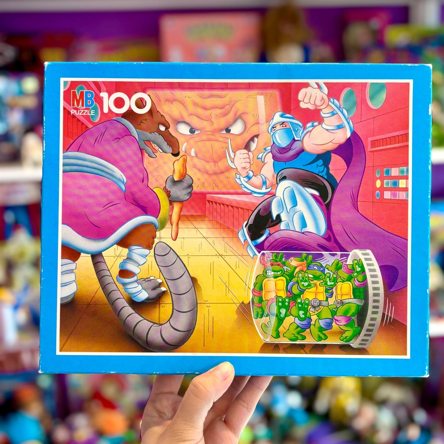 Teenage Mutant Ninja Turtles Puzzle Jigsaw (100 pieces, 80s) - PopCultGang