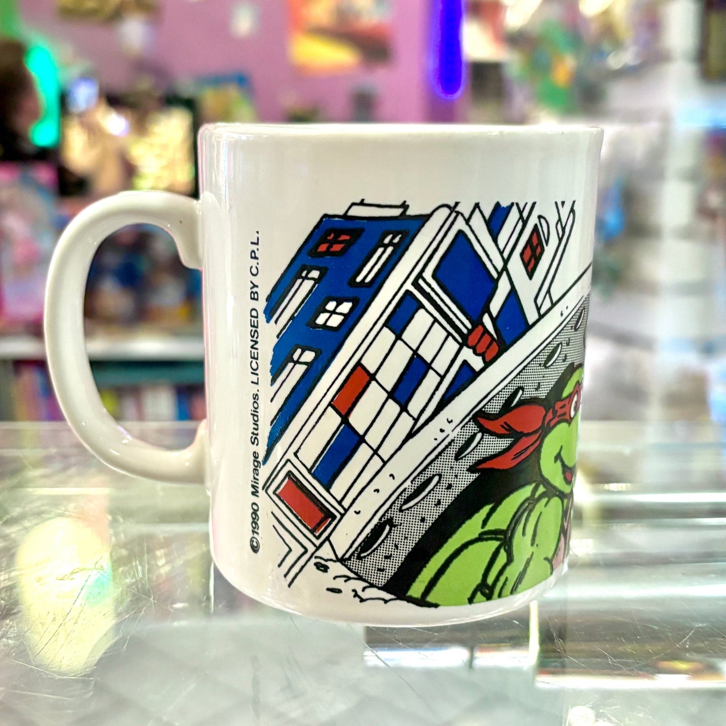 Teenage Mutant Ninja Turtles Raphael Sewer Mug (1990) - PopCultGang