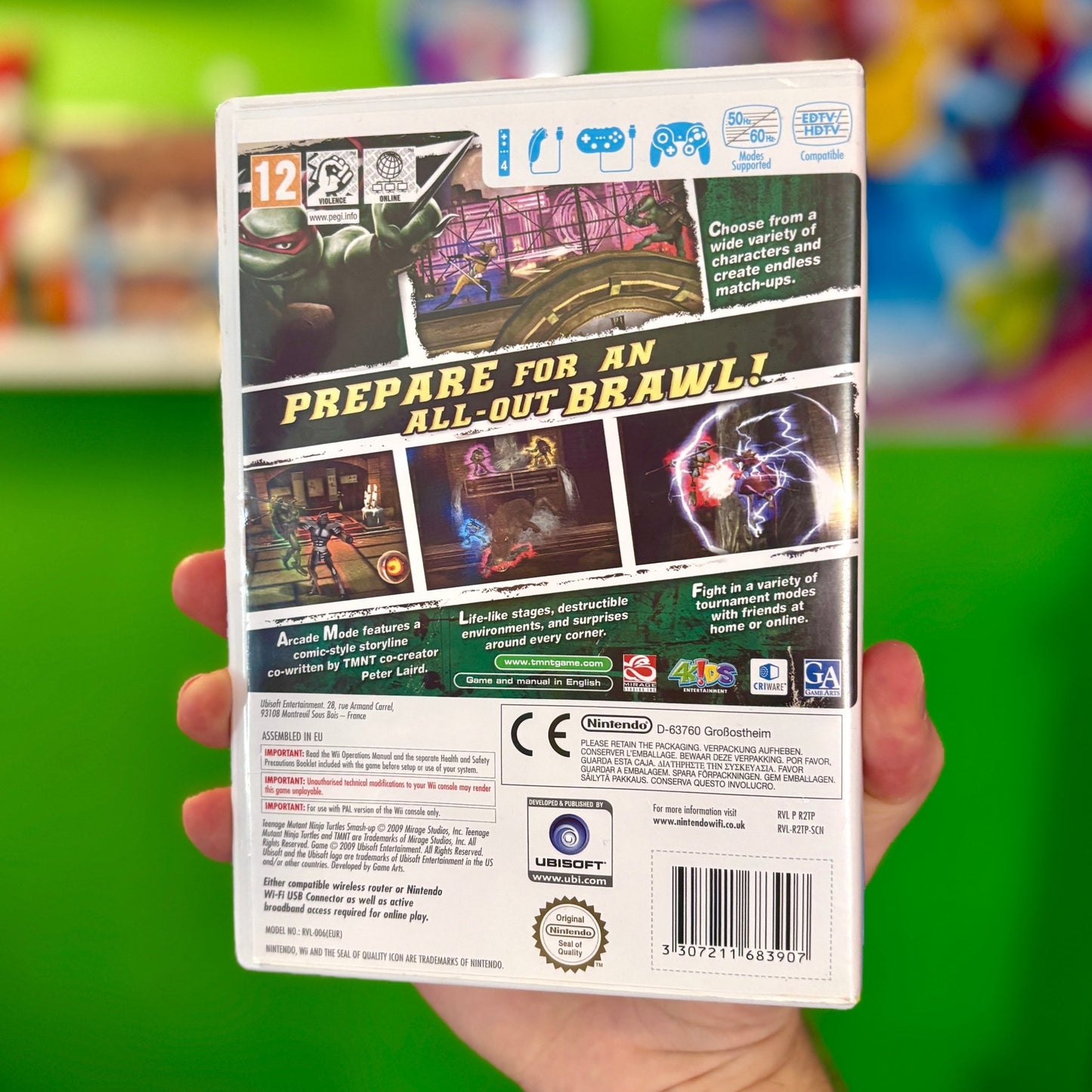 Teenage Mutant Ninja Turtles Smash - Up! (Wii) - PopCultGang