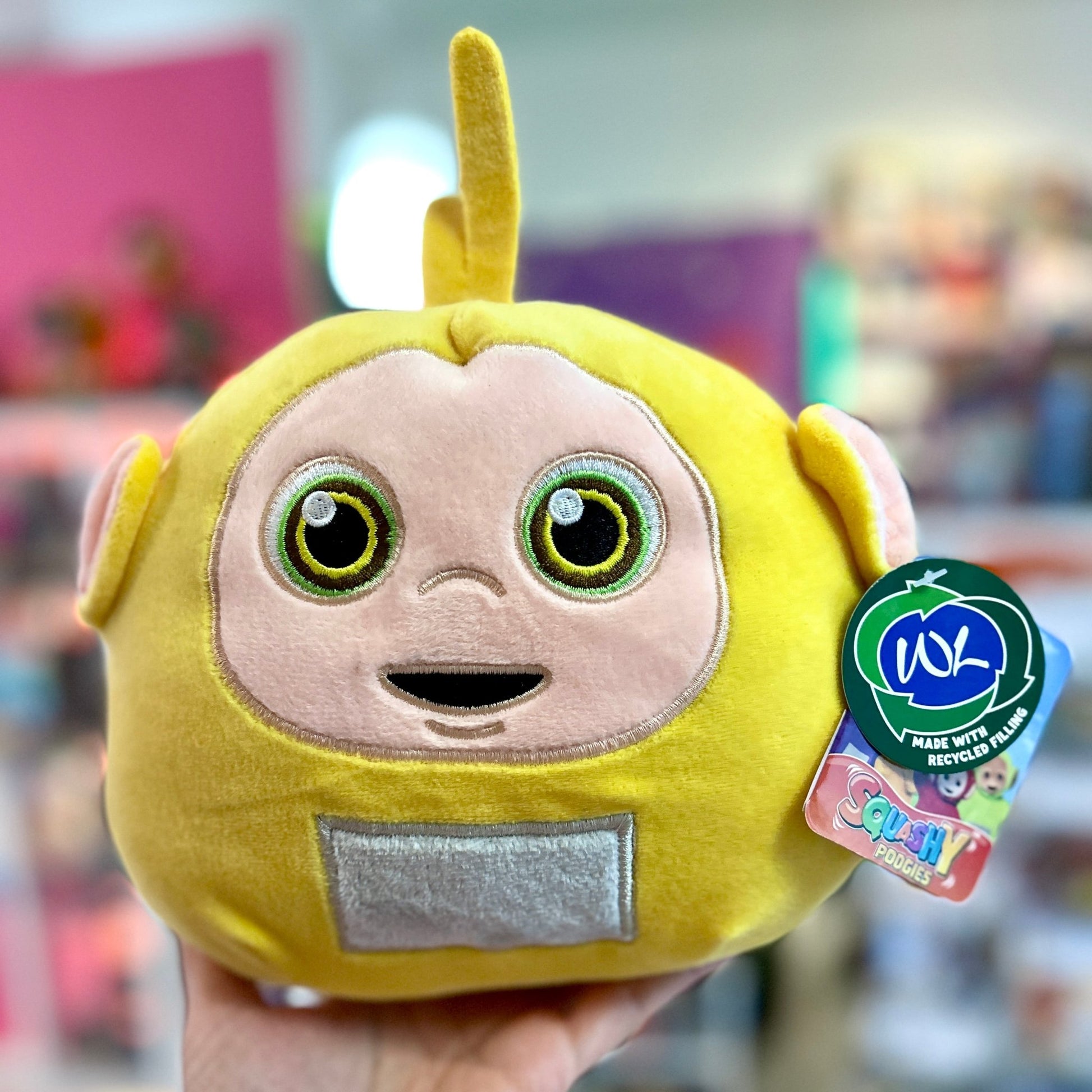Teletubbies: Laa - Laa Plush (Squashy Podgies) - PopCultGang