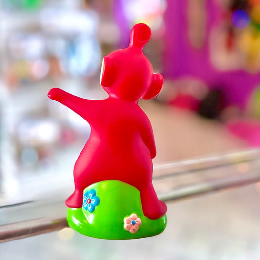 Teletubbies: Po Shampoo Bottle Bath - topper Figure (90s) - PopCultGang