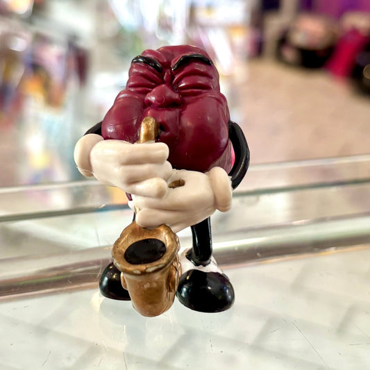The California Raisins: Saxophone Player PVC Figure (1987) - PopCultGang